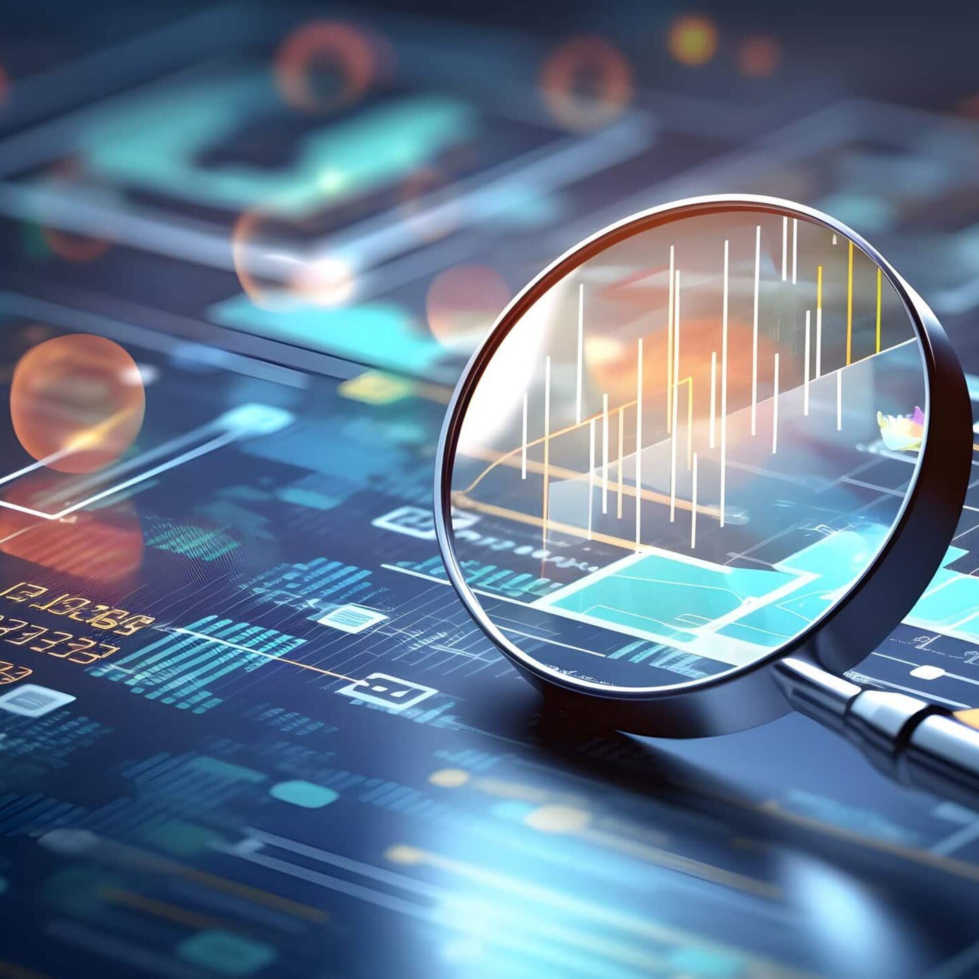 Business audit stock financial finance management on analysis data strategy with graph accounting marketing or report chart economy investment research profit concept. Generative AI Business audit stock financial finance management on analysis data strategy with graph accounting marketing or report chart economy investment research profit concept. Generative AI