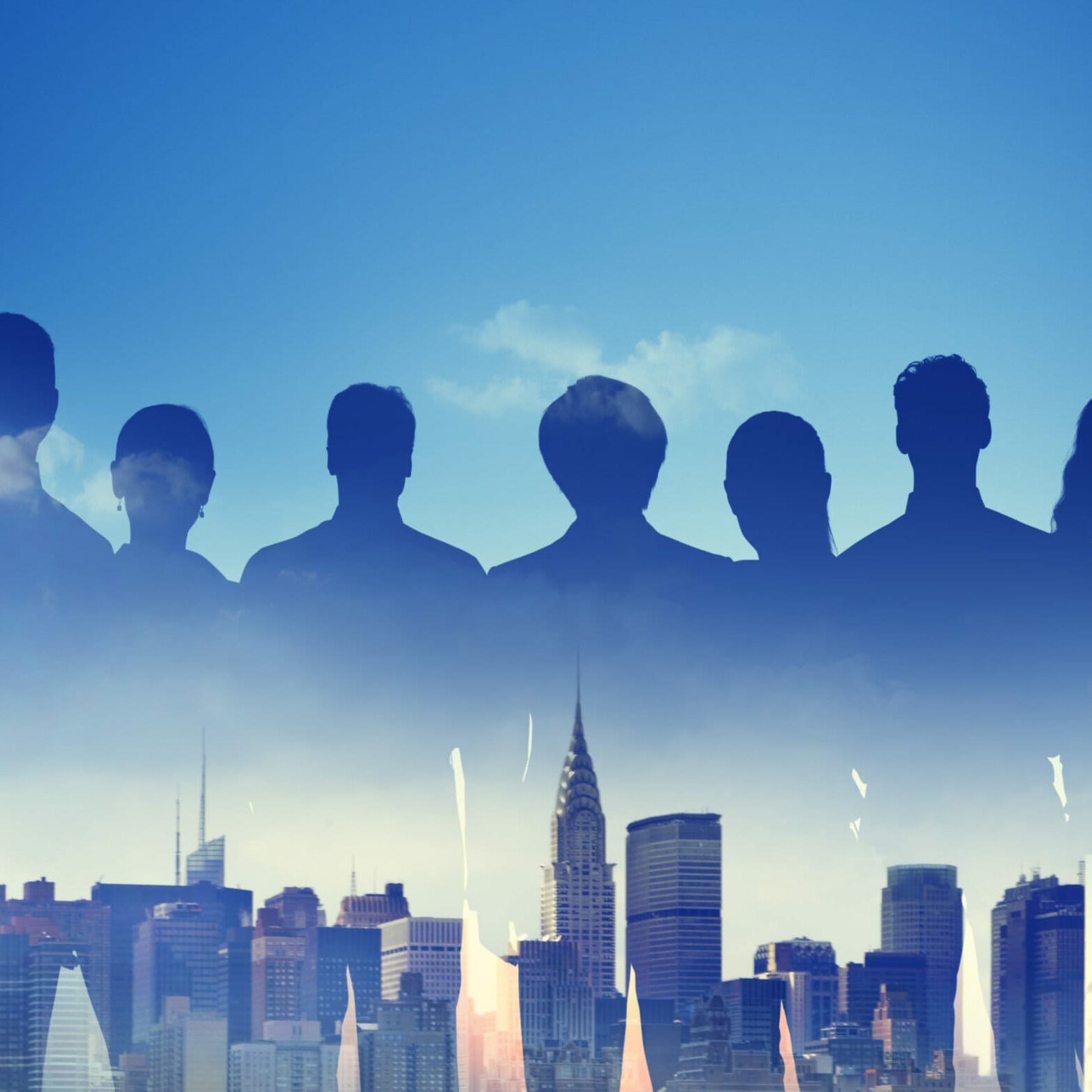 Business People Partnership Support Team Urban Scene Concept Business People Partnership Support Team Urban Scene Concept