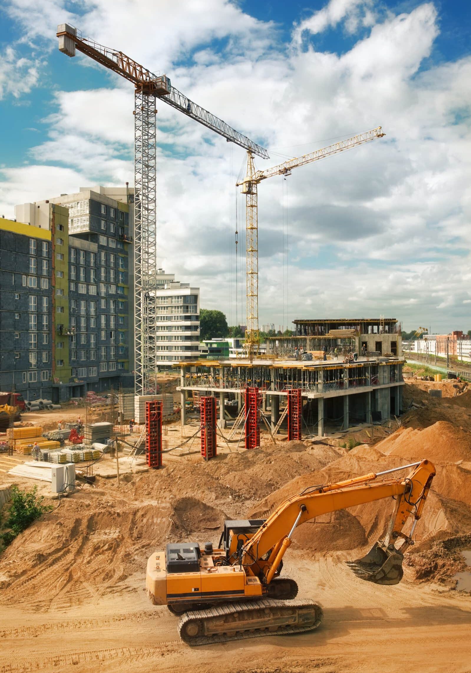 Excavator,On,Construction,Site Excavator,On,Construction,Site