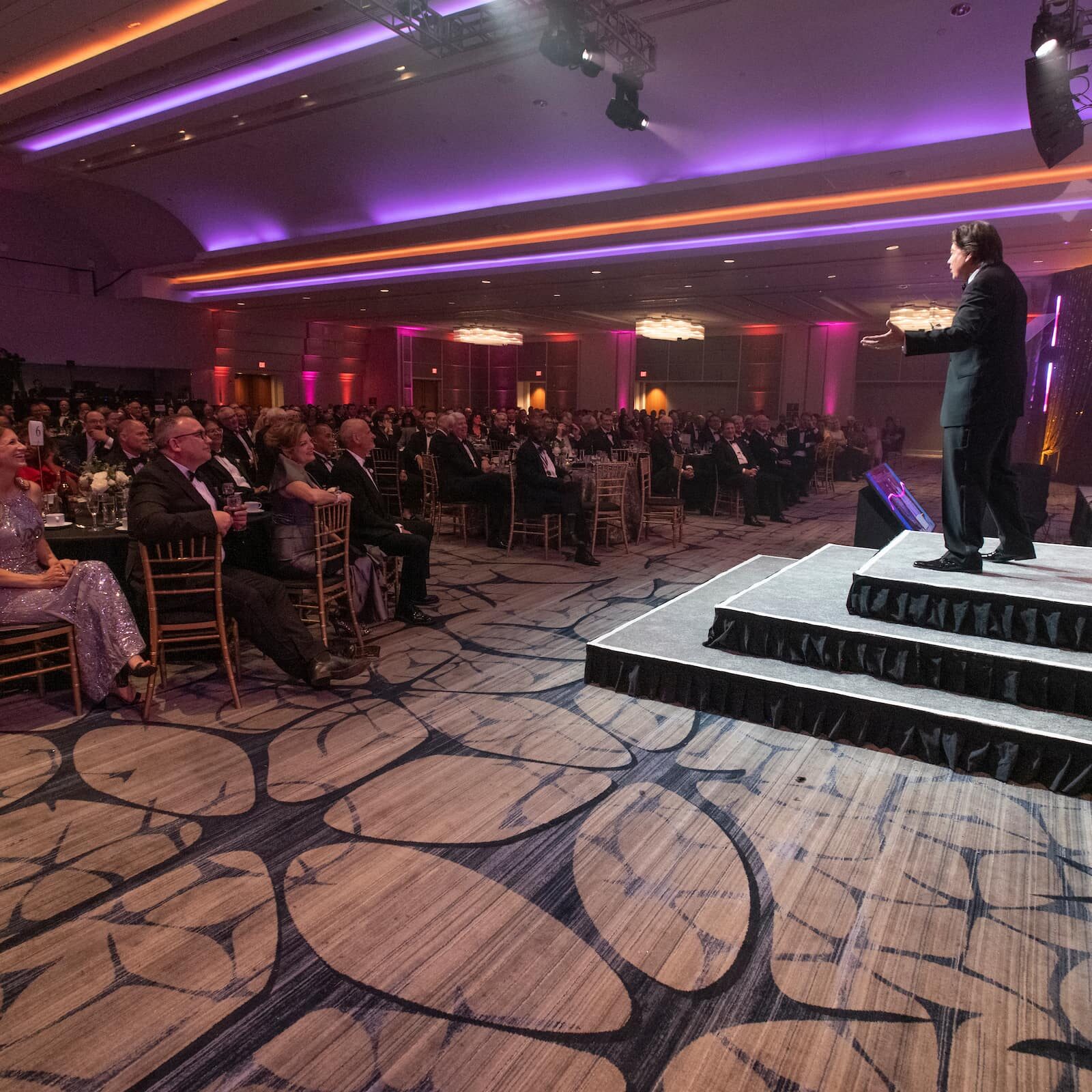 Stage at the 2022 EEA Awards Gala Stage at the 2022 EEA Awards Gala