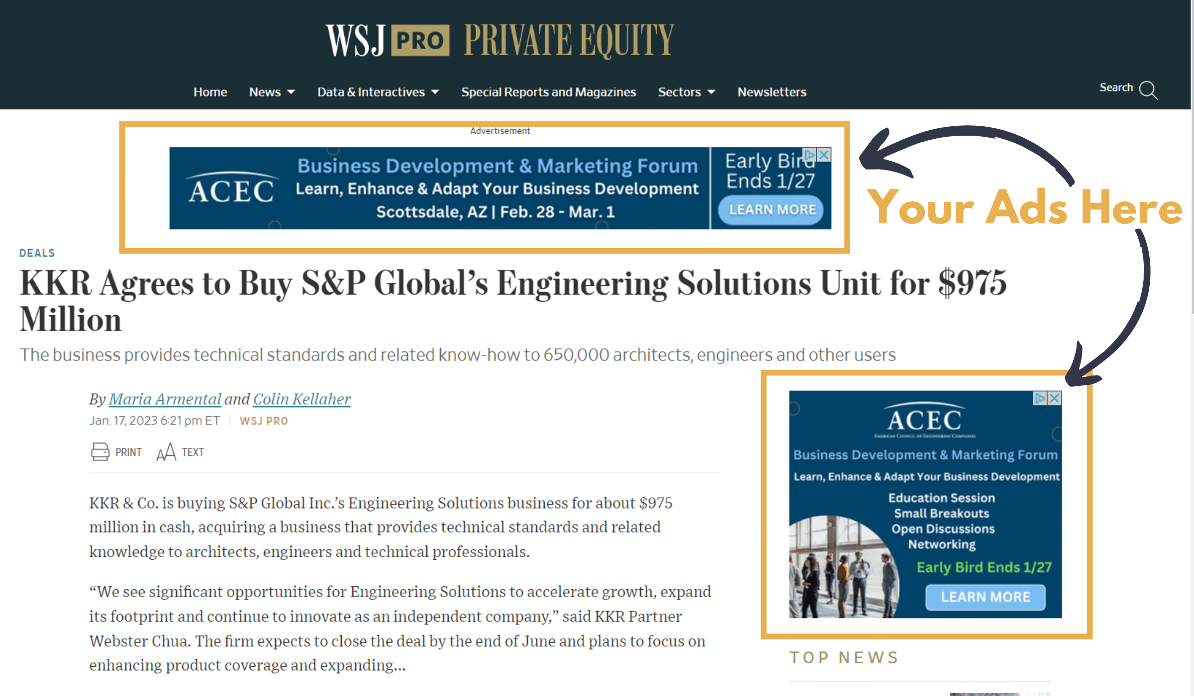 ACEC Retargeting example ACEC Retargeting example